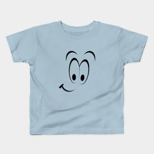 Smile t-shirt, smile face ,Typography Motivational t-shirt, Positive t-shirt, Kids T-Shirt